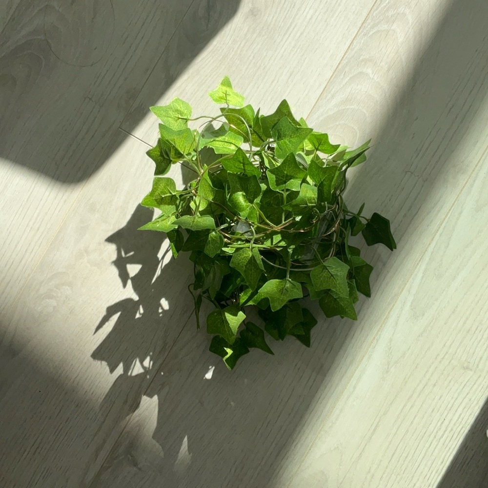 💚𝗟𝗜𝗚𝗛𝗧𝗦 𝗨𝗣! Artificial Green Ivy Plant Decor